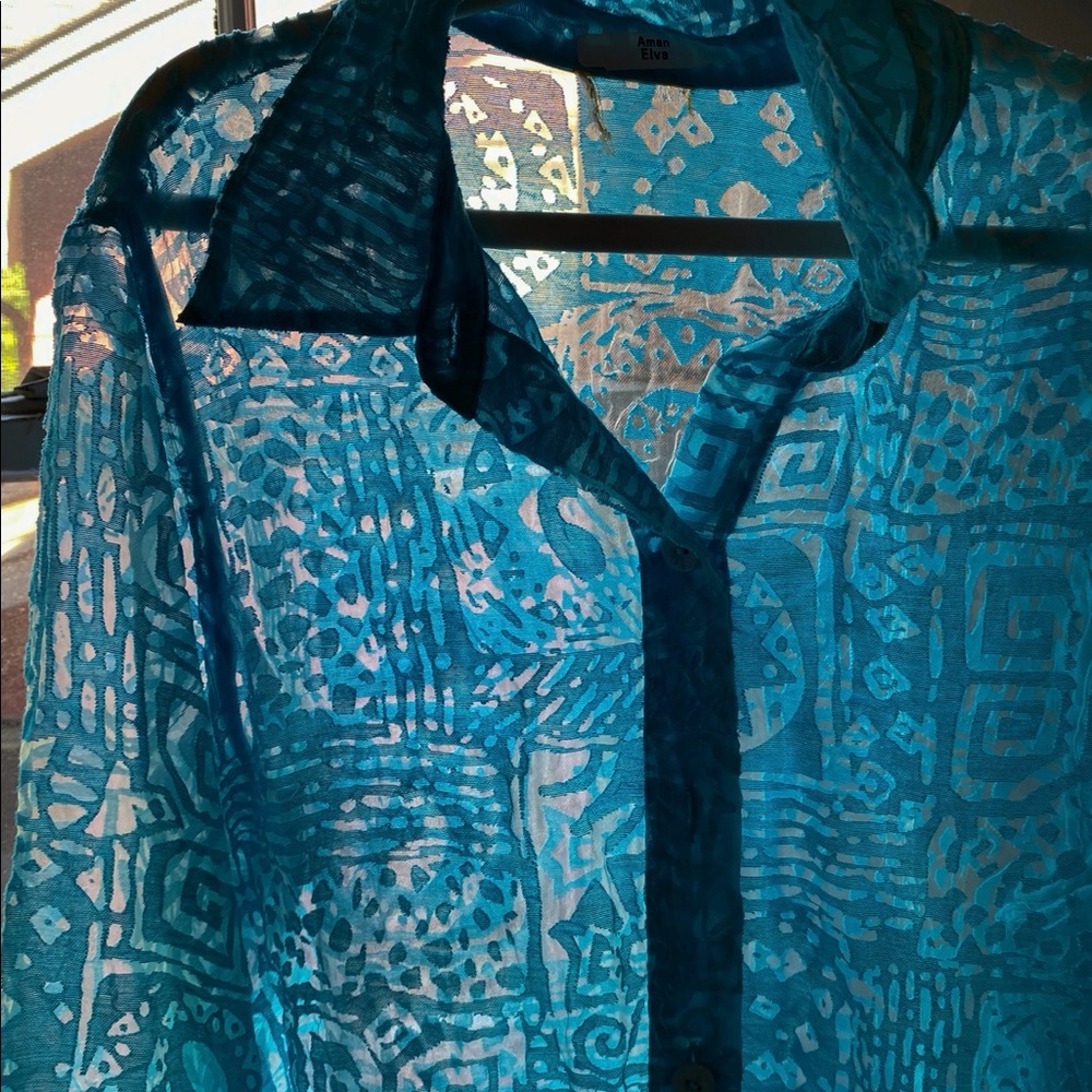 Handmade Patterned Button-Down - Picture 2 of 4